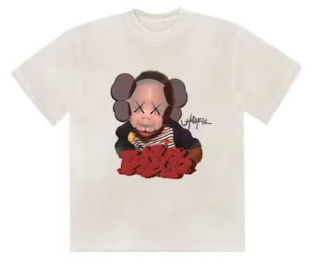 Travis Scott x KAWS Utopia I Tee 'White'
