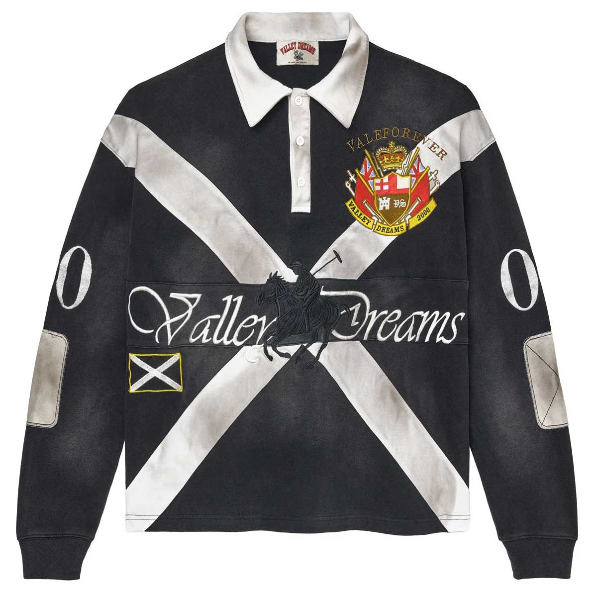 Vale Forever Stallion Rugby L/S 'Black'