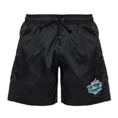 Amiri Amiri Logo Swim Shorts