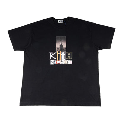 Kith New York Clippings Tee "Black"