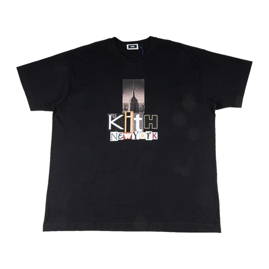 Kith New York Clippings Tee "Black"