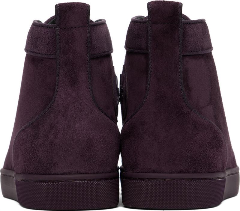 Christian Louboutin Purple Lou Spikes