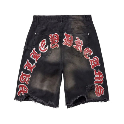 Vale Forever Workshop Jorts Black Denim