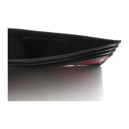 Fendi Logo Leather Card Holder