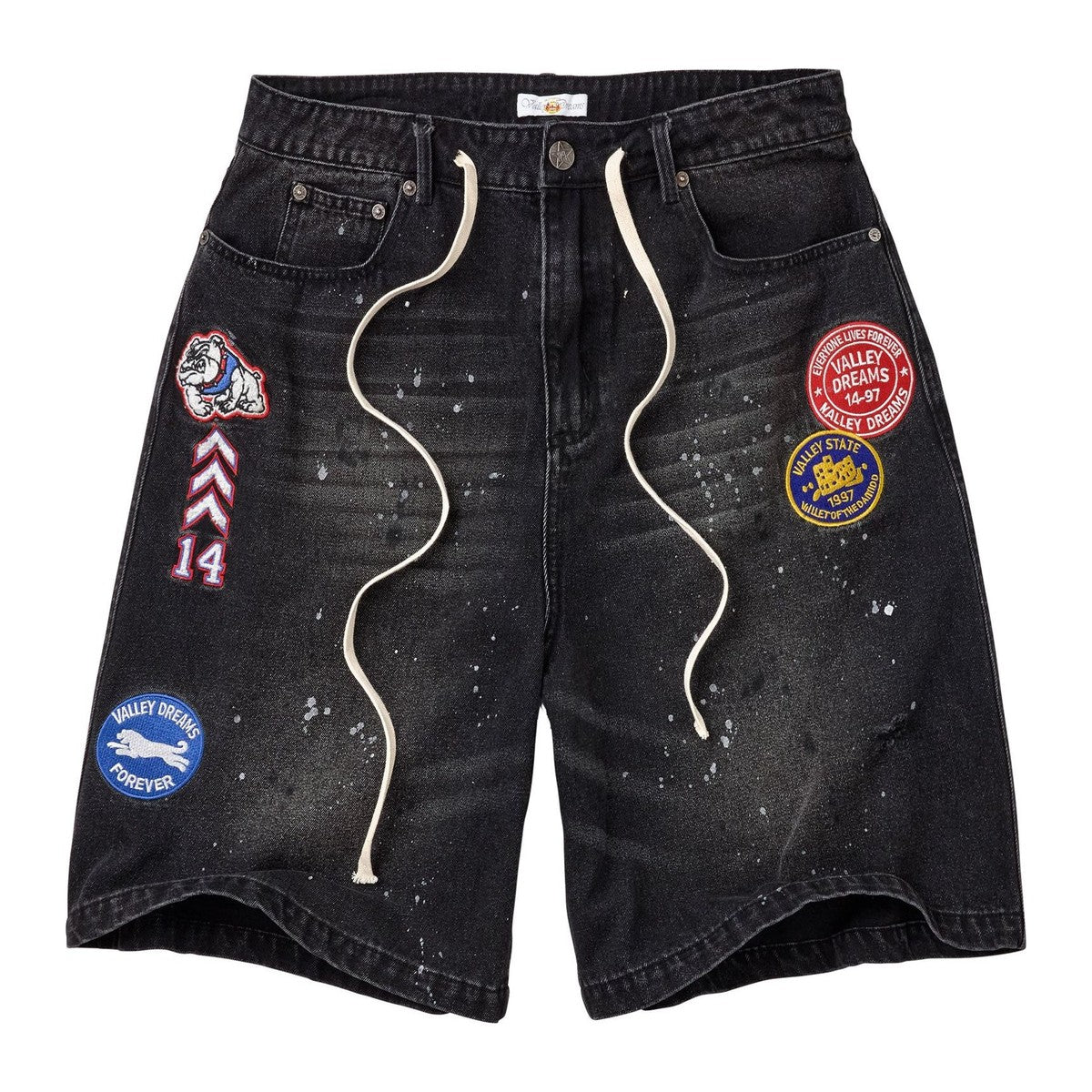 Vale Paradise Jorts 'Black'