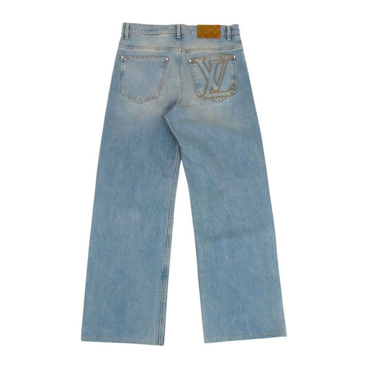 Louis Vuitton LV Stitch Skate Fit Denim Pants