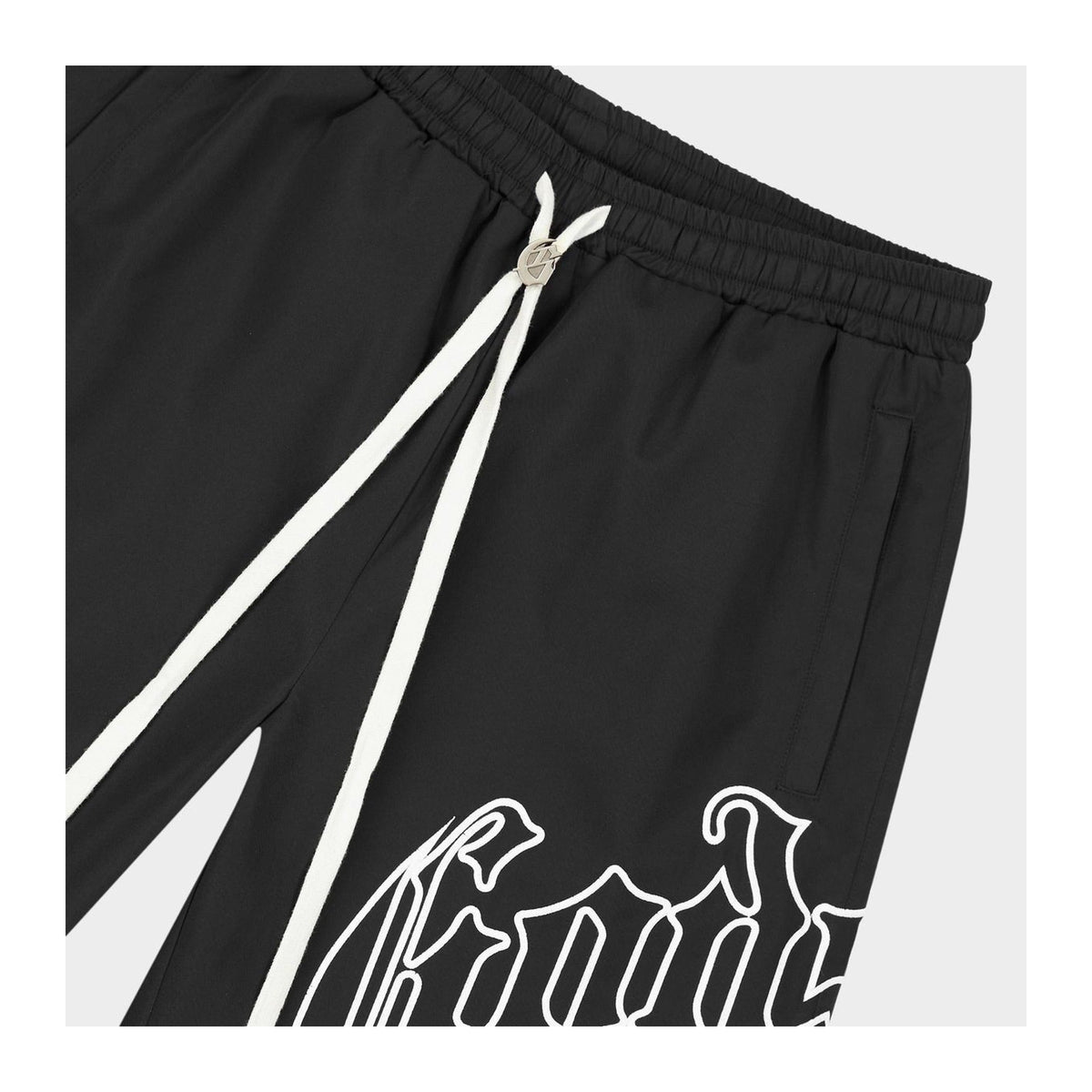 Godspeed OG Logo Nylon Shorts 'Black/White'