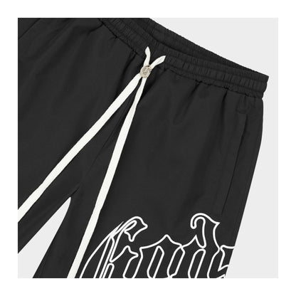 Godspeed OG Logo Nylon Shorts 'Black/White'
