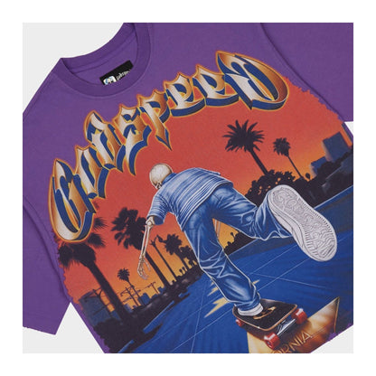 Godspeed Kick Push T-Shirt 'Purple'