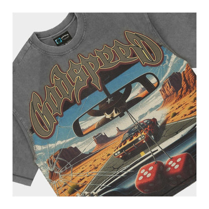 Godspeed ON THE RUN II T-Shirt 'Grey'
