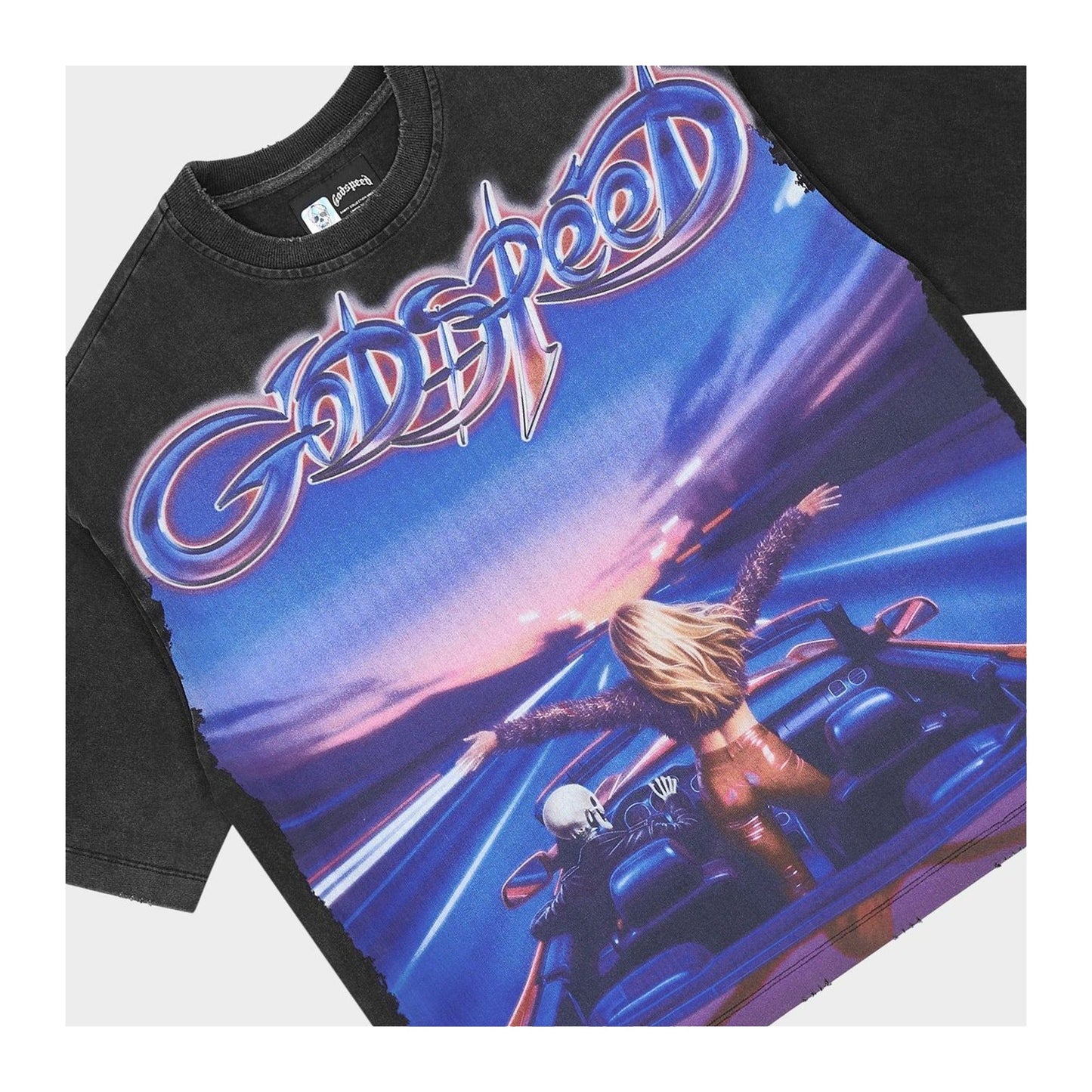 Godspeed FUN T-Shirt 'Black Wash'