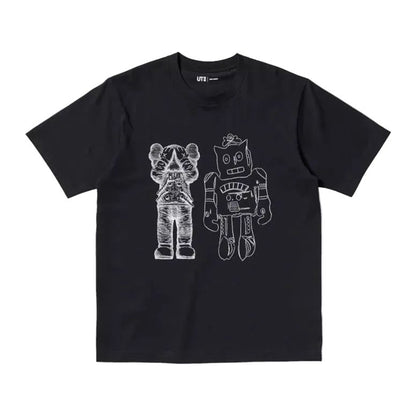 KAWS x Uniqlo Warhol UT Graphic T-Shirt 'Black'