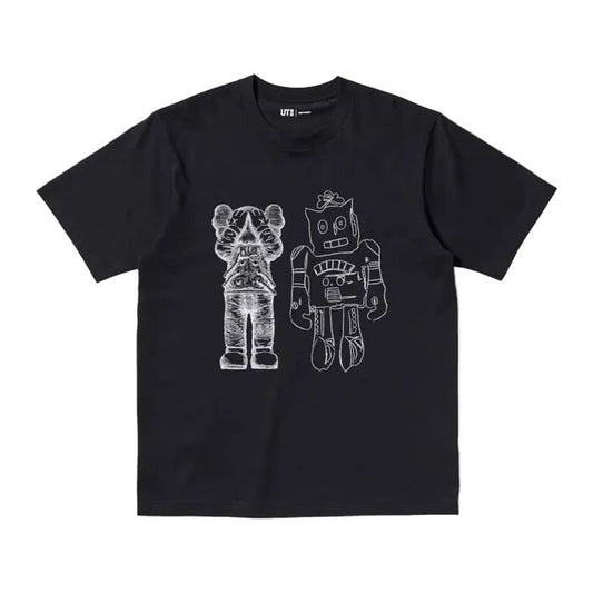 KAWS x Uniqlo Warhol UT Graphic T-Shirt 'Black'