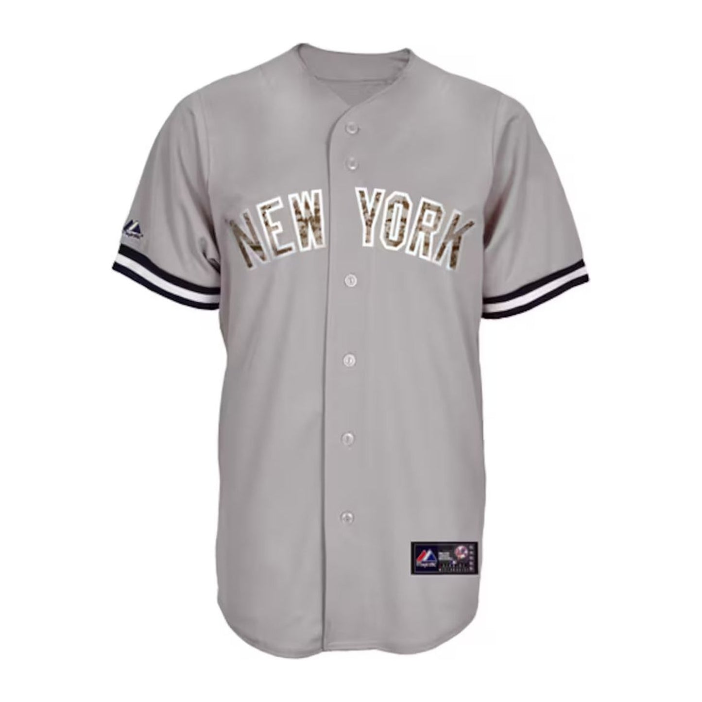 New York Yankees Derek Jeter Youth Jersey Camouflage USA Majestic Baseball