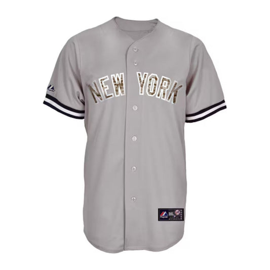 New York Yankees Derek Jeter Youth Jersey Camouflage USA Majestic Baseball