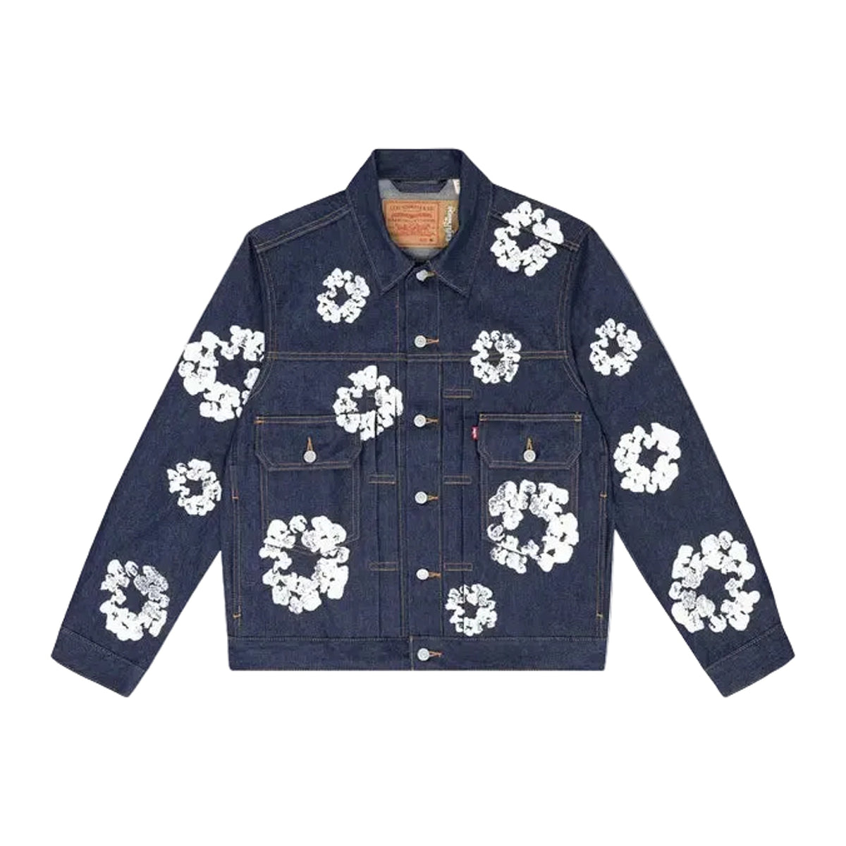 Denim Tears Type II All Over Wreath Jacket 'Raw'