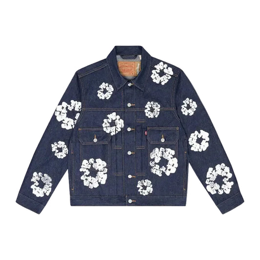 Denim Tears Type II All Over Wreath Jacket 'Raw'