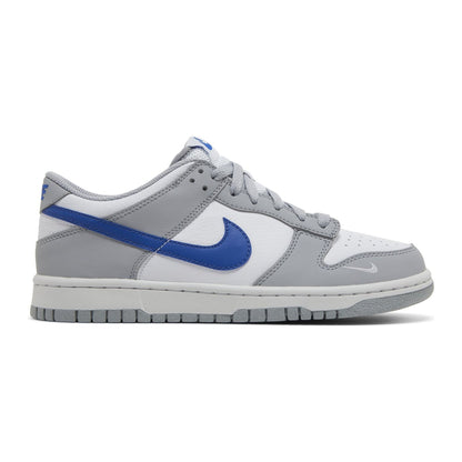 Nike Dunk Low Mini Swoosh Wolf Grey Game Royal (GS)
