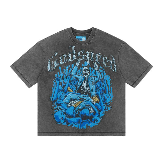 Godspeed Crowd Surf T-shirt NG 'Grey Wash'