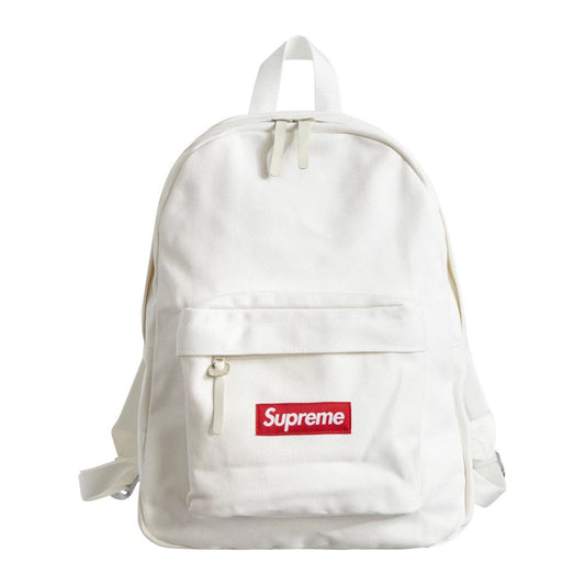 Supreme Canvas Backpack White