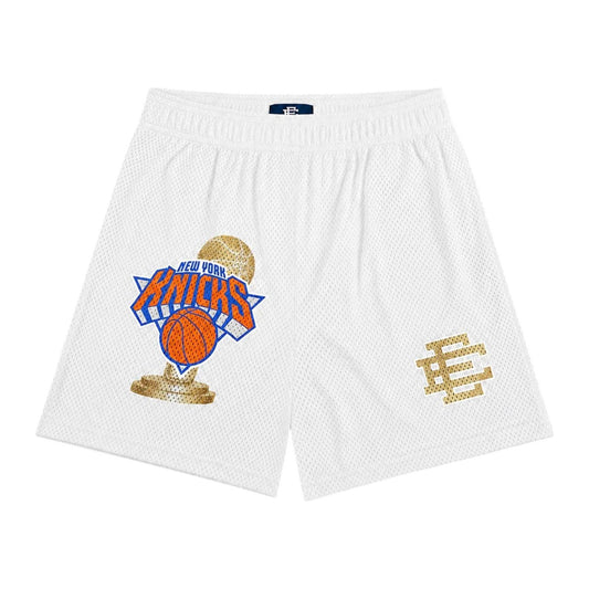 Eric Emanuel x New York Knicks Champ Shorts White/Gold