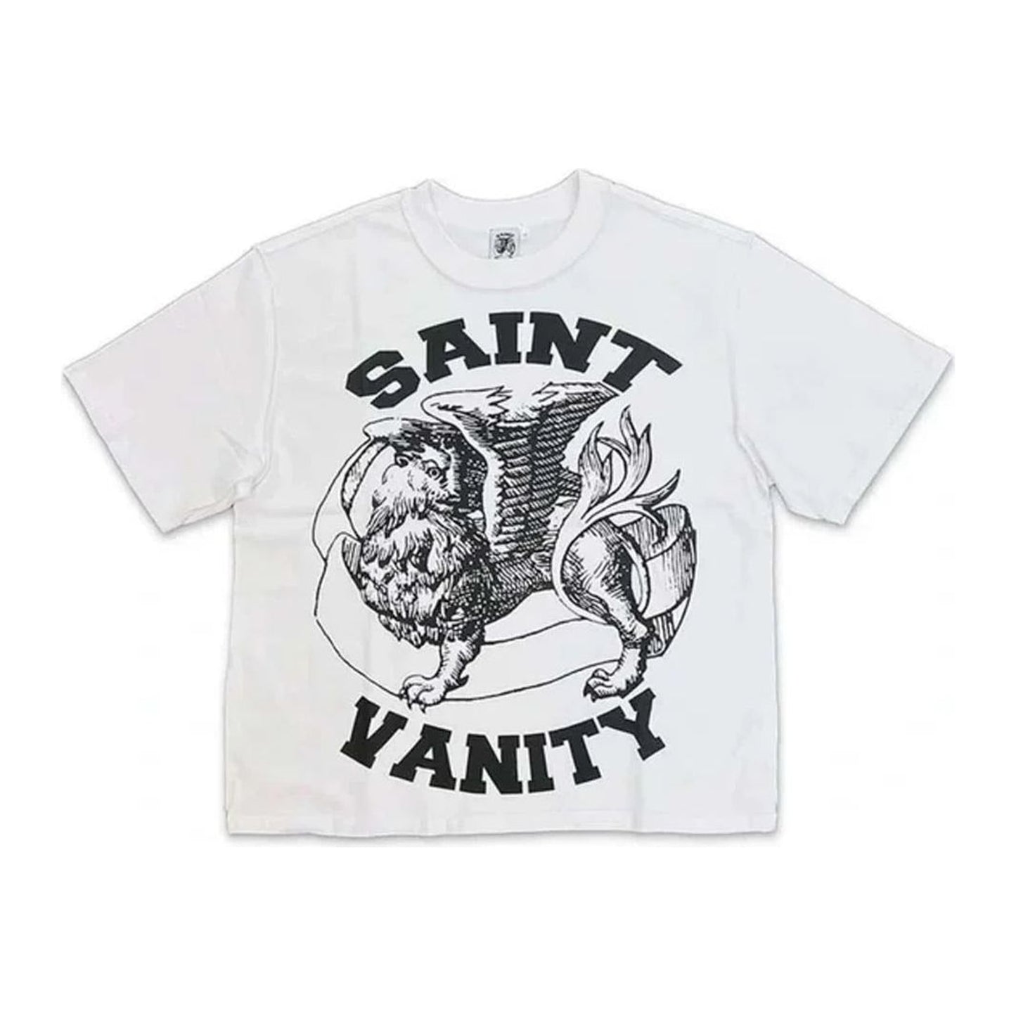 Saint Vanity Griffin Tee 'White/Black'
