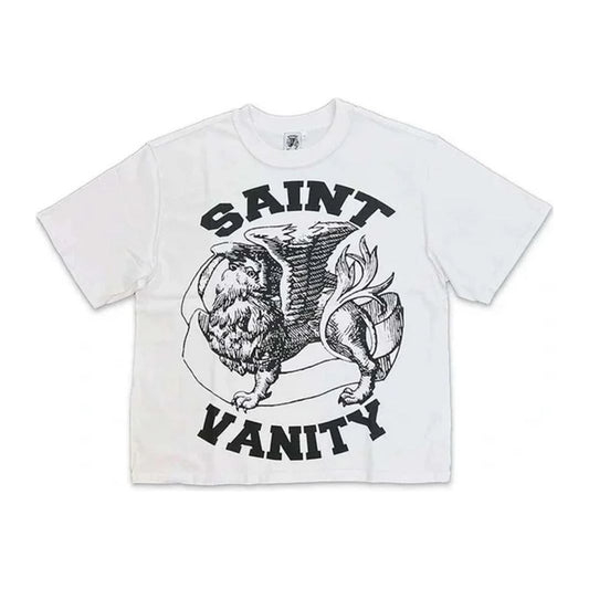 Saint Vanity Griffin Tee 'White/Black'