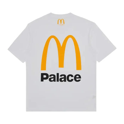 Palace x McDonald's Logo T-Shirt 'White'