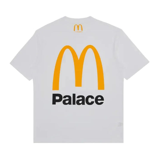 Palace x McDonald's Logo T-Shirt 'White'