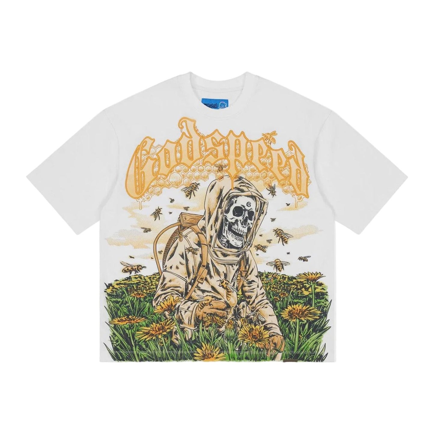 Godspeed Save the Bees II T-shirt NG 'White'