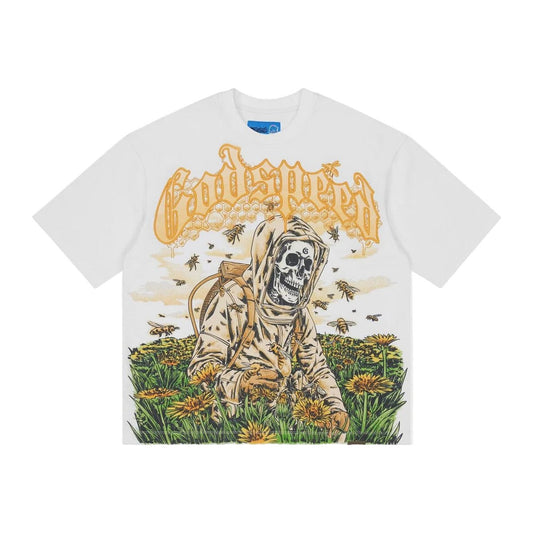Godspeed Save the Bees II T-shirt NG 'White'