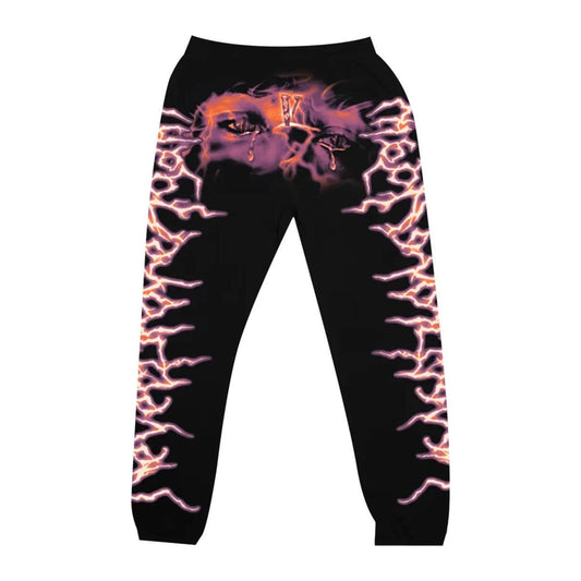 Vlone x NBA Youngboy Eyes Joggers 'Black'