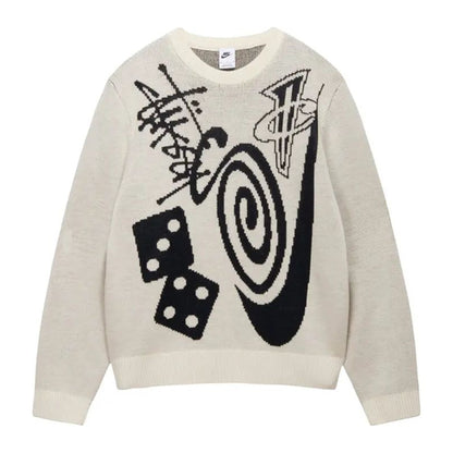 Stussy x Nike Icon Knit Sweater 'Natural'