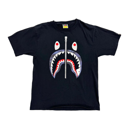 BAPE Color Camo Shark Tee Black/Navy (Pre-Owned)