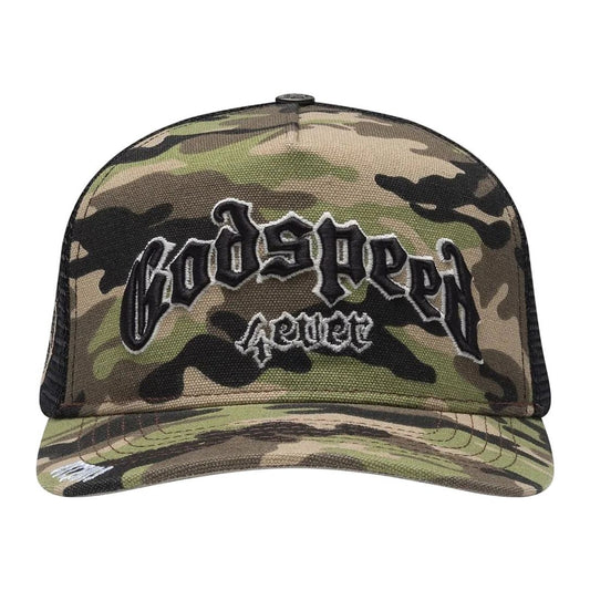 Godspeed Forever Trucker Hat (Camo)