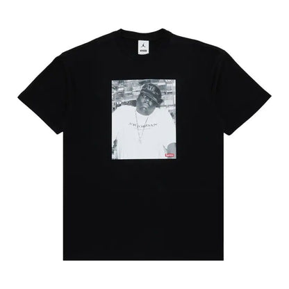 Supreme x Jordan Biggie Short-Sleeve Top 'Black'