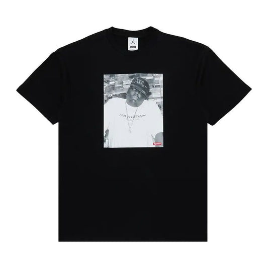 Supreme x Jordan Biggie Short-Sleeve Top 'Black'