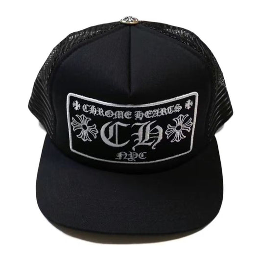 Chrome Hearts CH New York City Trucker Hat 'Black'