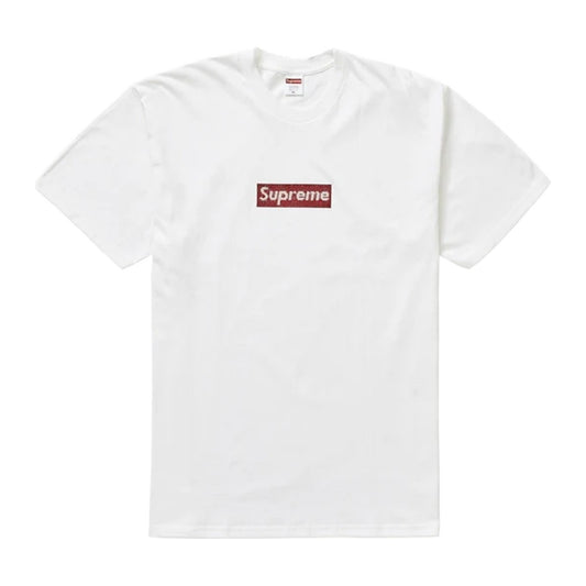 Supreme Swarovski Box Logo Tee 'White'