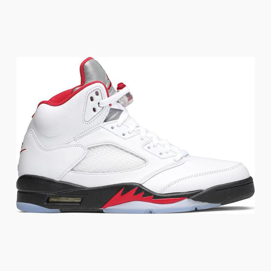 Jordan 5 Retro Fire Red Silver Tongue (2020)