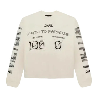 Hellstar Scoreboard L/S T-shirt 'White'