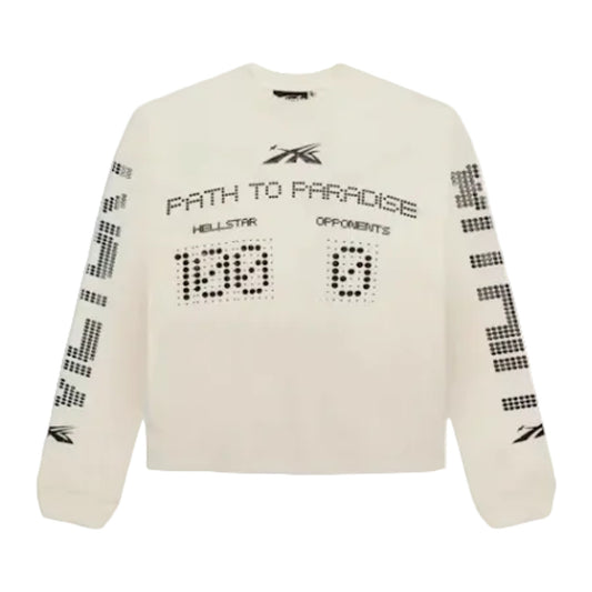 Hellstar Scoreboard L/S T-shirt 'White'