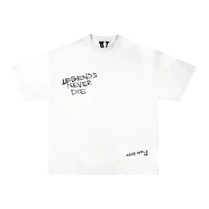 Vlone x Juice WRLD Legends Never Die T-Shirt 'White'