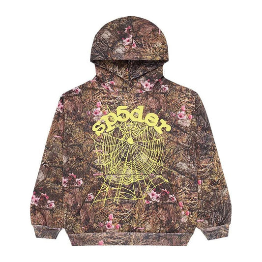Sp5der OG Web Hoodie 'Real Tree'