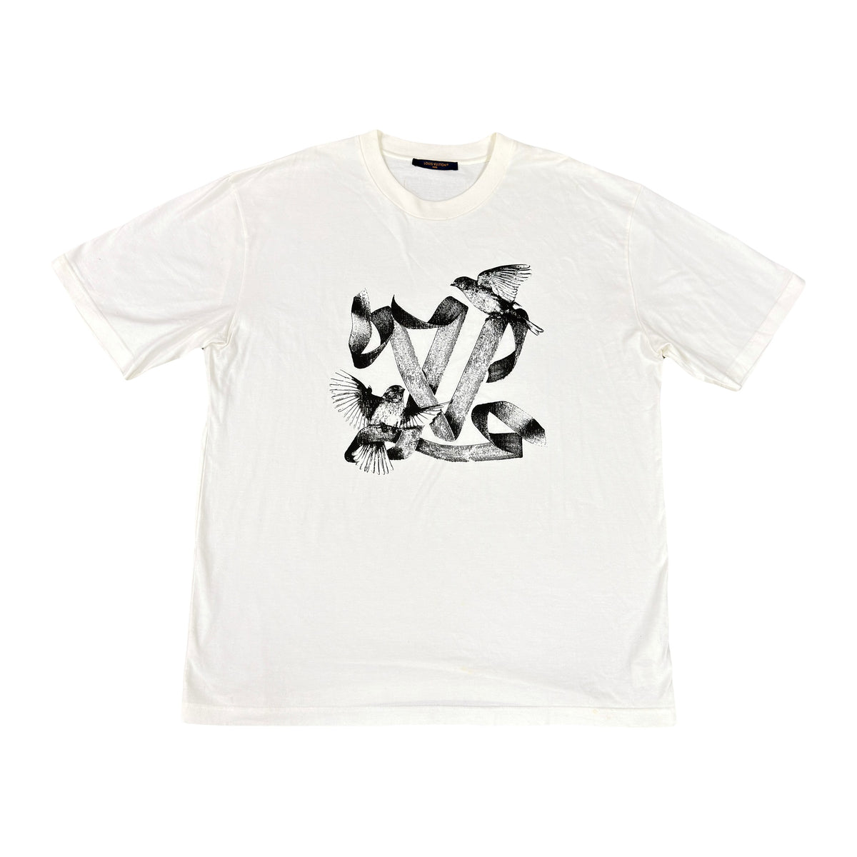 Louis Vuitton FW23 Logo Peace Dove T-Shirt (Pre-Owned)
