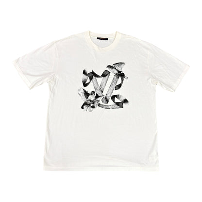 Louis Vuitton FW23 Logo Peace Dove T-Shirt (Pre-Owned)