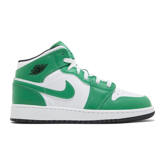 Jordan 1 Mid Lucky Green (GS)