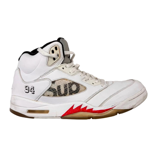 Jordan 5 Retro Supreme White (Pre-Owned)