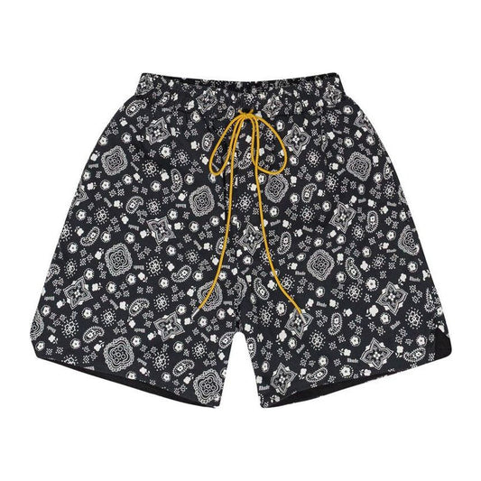 Rhude Bandana Shorts 'Grey'