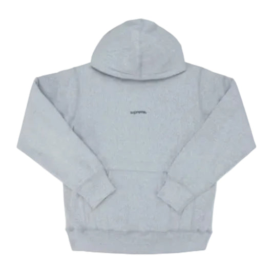 Supreme Trademark Hooded Sweatshirt 'Heather Grey'
